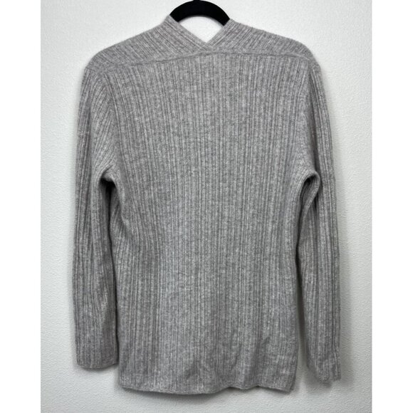 TSE For Neiman Marcus Women’s Cashmere Sweater Size Medium Gray - Picture 2 of 6